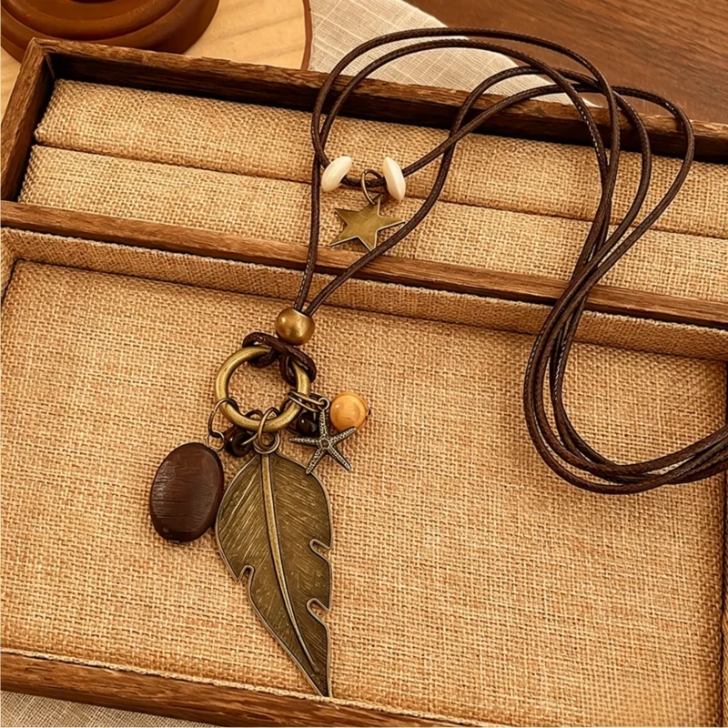 Star Leaf Necklace