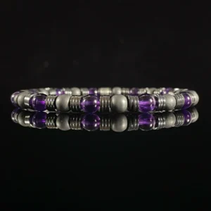 Amethyst - Magnetic Hematite