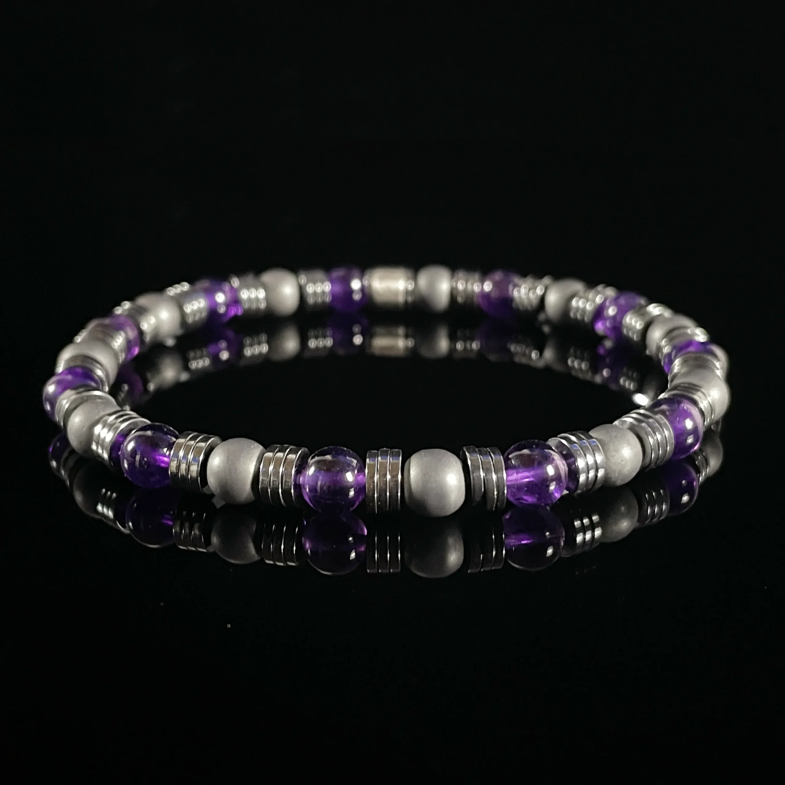 Amethyst - Magnetic Hematite Amethyst - Magnetic Hematite(1)