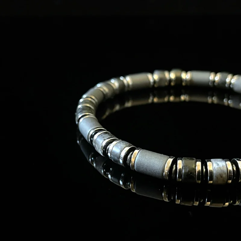 Labradorite - Magnetic Hematite
