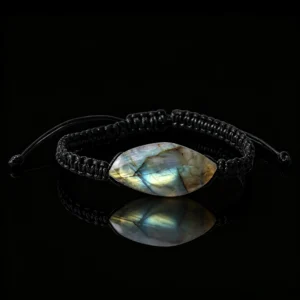 Labradorite Braided Bracelet