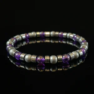 Amethyst - Magnetic Hematite
