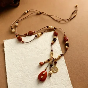 Red Stone Necklace