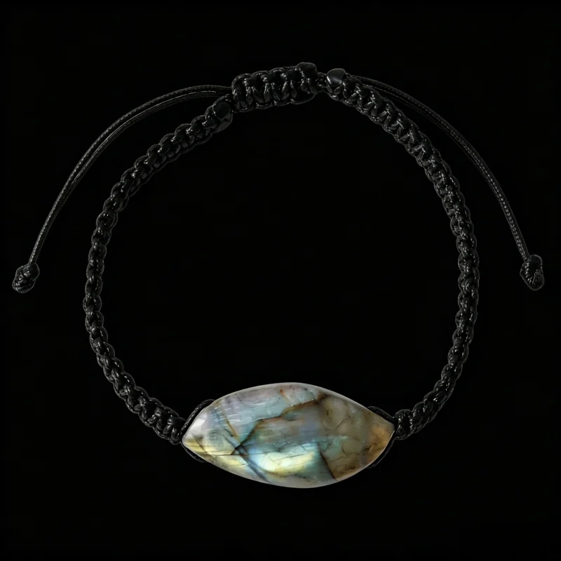 Labradorite Braided Bracelet
