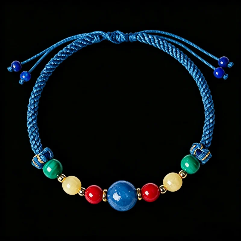 Natural Stone Braided Bracelet