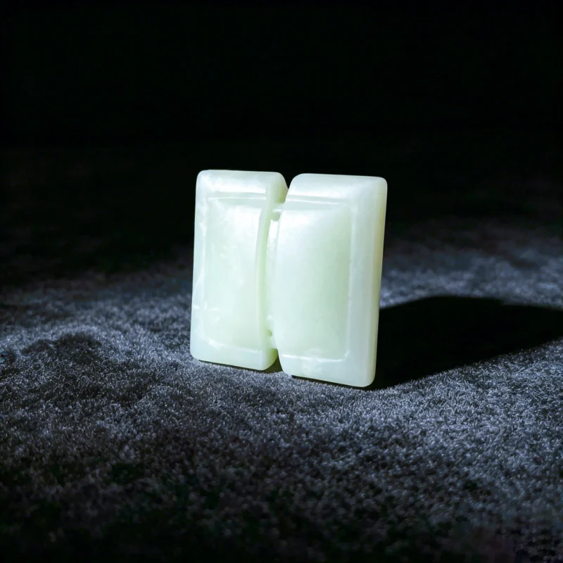 I-Shape Ancient Jade Pendant - Image 2