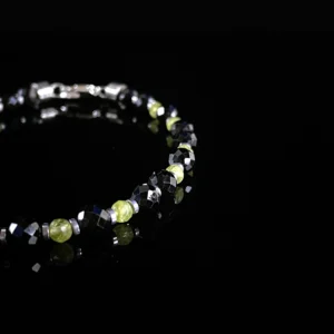 Peridot - Black Spinel