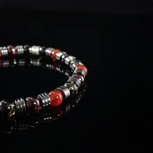Smoky Quartz - Garnet - Red Agate