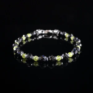 Peridot - Black Spinel