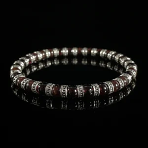 Vintage Garnet Bracelet (6mm)