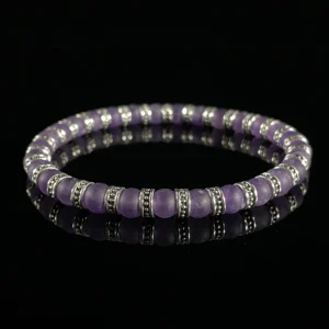 Vintage Matte Amethyst（6mm）