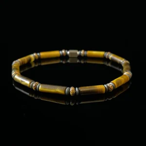 Tiger's Eye & Tiger Skin Stone Beads（4mm）