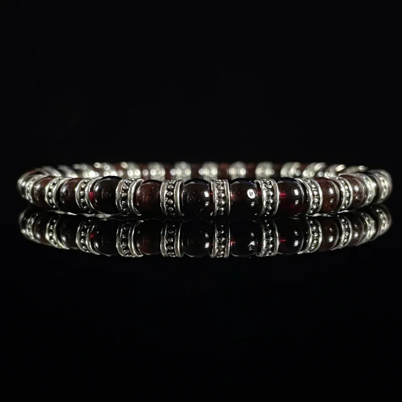 Vintage Garnet Bracelet (6mm)