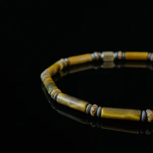 Tiger's Eye & Tiger Skin Stone Beads（4mm）