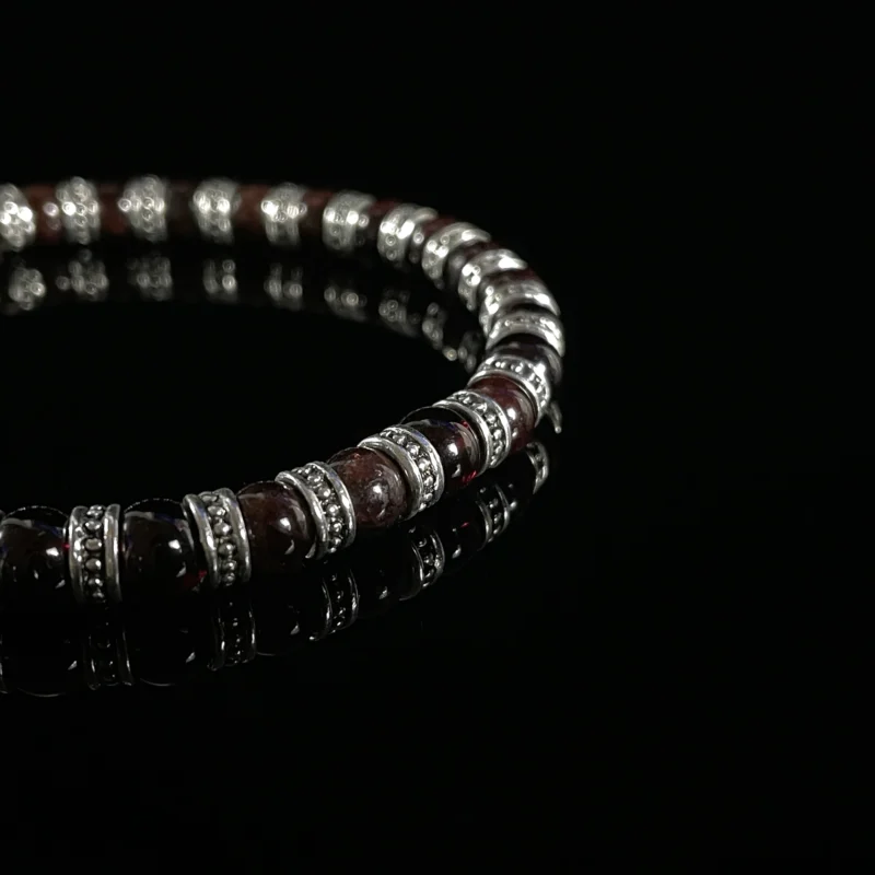 Vintage Garnet Bracelet (6mm)