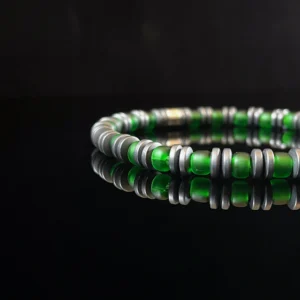 Magnetite & Miyuki Glass Beads(5‑6mm)