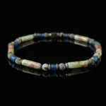 Shoushan Stone, Labradorite & Miyuki Glass Beads（4mm）