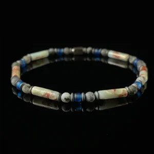 Shoushan Stone, Labradorite & Miyuki Glass Beads（4mm）