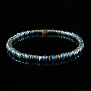 Magnetite & Miyuki Glass Beads（4mm）