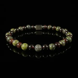 Dragon Blood Stone & Garnet（6mm）