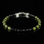 Peridot & Black Spinel （4mm）