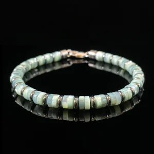 Mother of Pearl & Magnetite Beads（6mm）