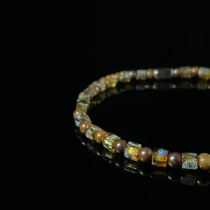 Tiger Iron & Picasso Beads (4mm)