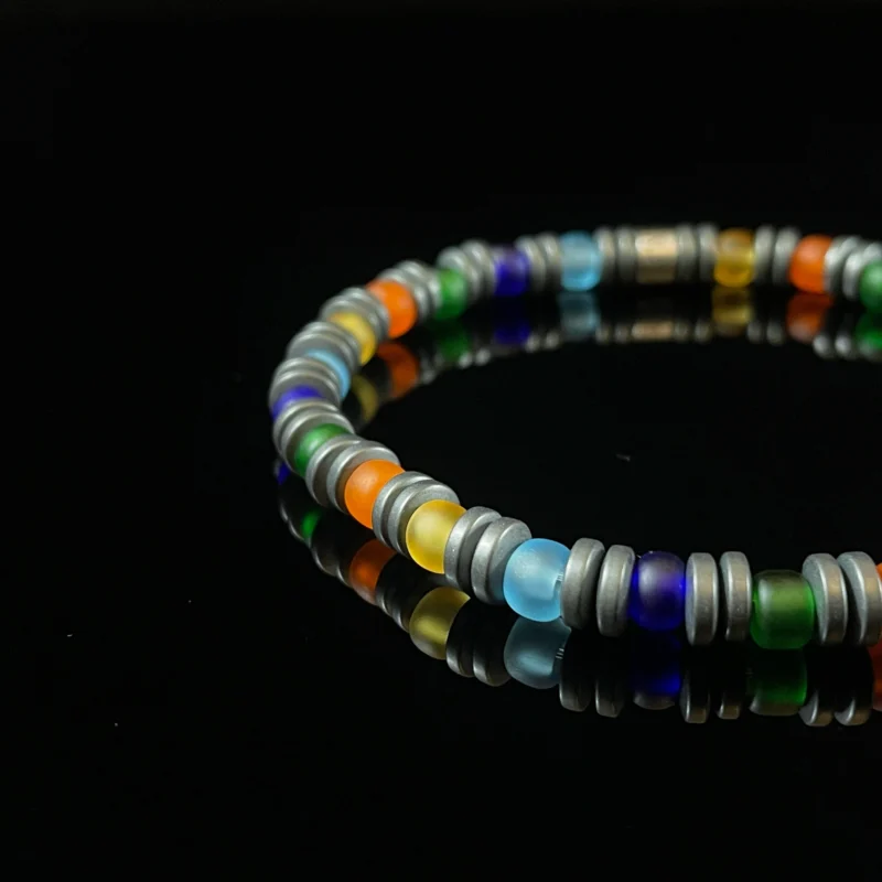 magnetite-multicolor-seed-beads（5-6mm）