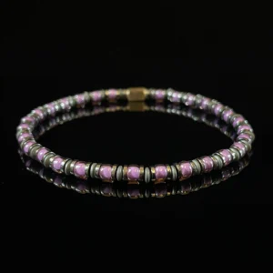 Magnetite & Miyuki Glass Beads