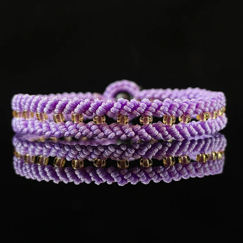Miyuki Glass Beads Braided Bracelet, Hand Woven Adjustable Fashion Wrist Bracelet