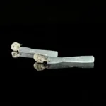 Icy jade long bar drop earrings slender translucent natural icy jade gemstone drop ear jewelry