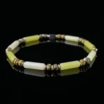 Lemon Jade & Miyuki Glass Beads（4mm）