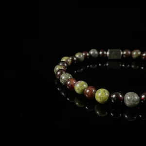Dragon Blood Stone & Garnet（6mm）