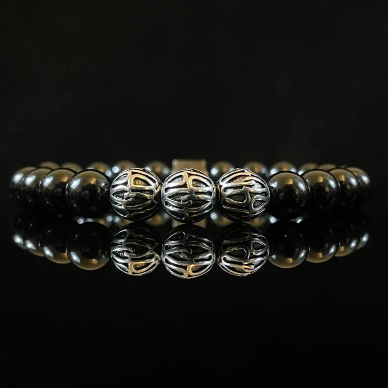 Obsidian Bracelet （8mm）