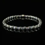 Magnetite & Miyuki Glass Beads （5‑4mm）