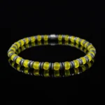 Magnetite & Miyuki Glass Beads,（5mm）