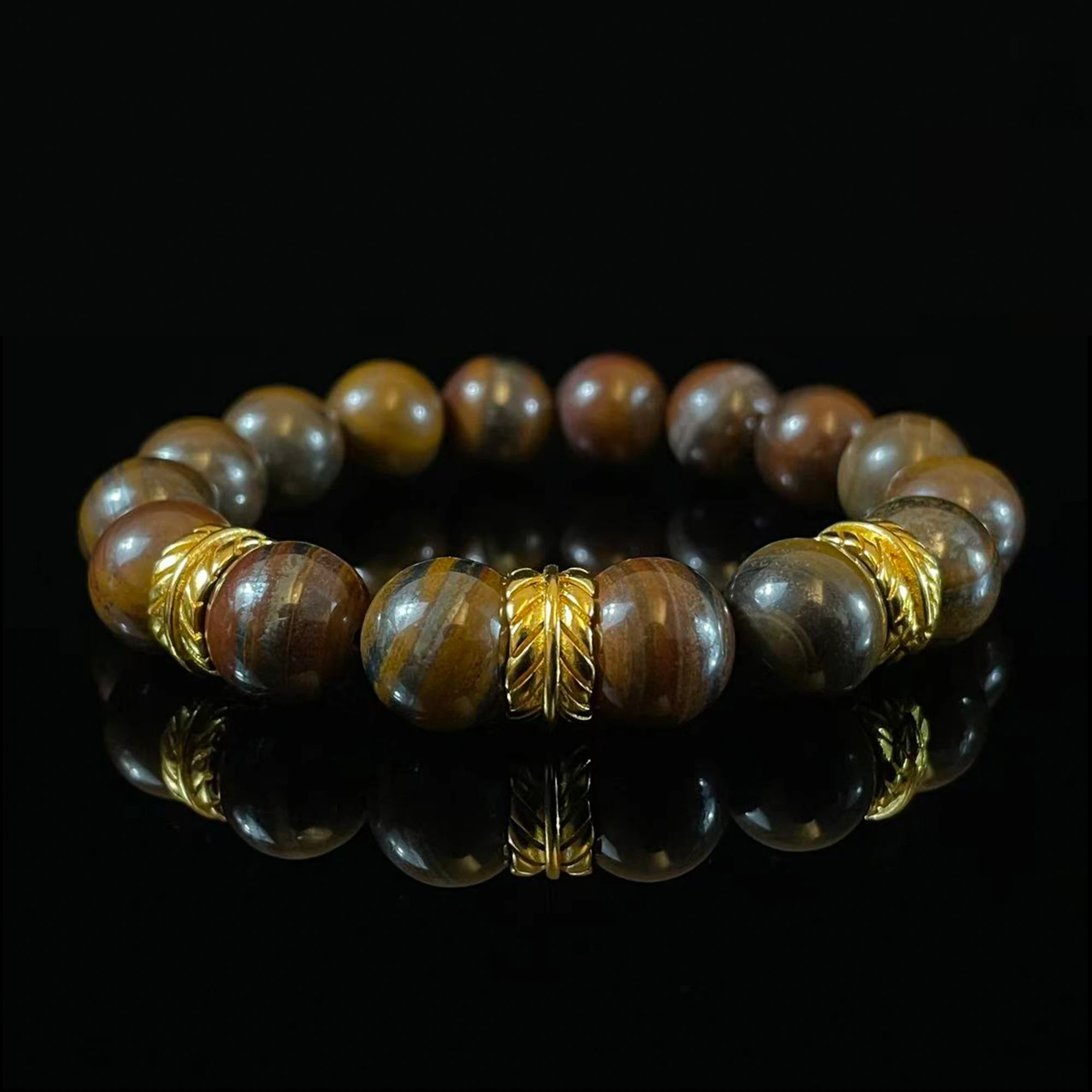 Tiger Iron Bracelet(12mm) Tiger Iron Bracelet(12mm)